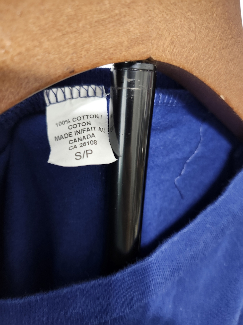 Acqua di Giò Giorgio Armani Navy Graphic Tee - Picture 3 of 3